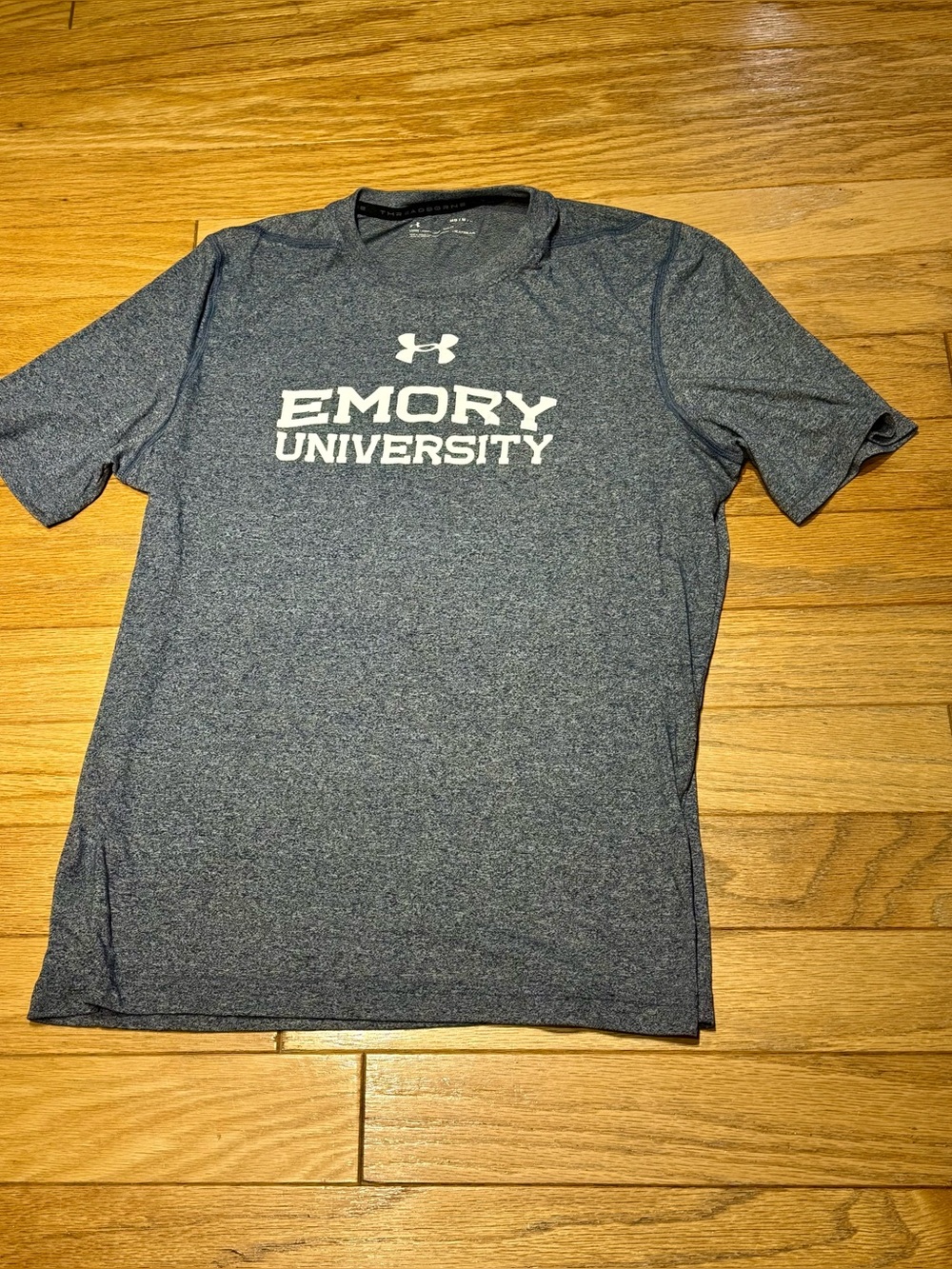 Under Armour Men's Gray Emory University Performance Tee